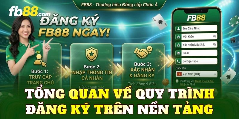 Tổng quan về quy trình đăng ký trên nền tảng
